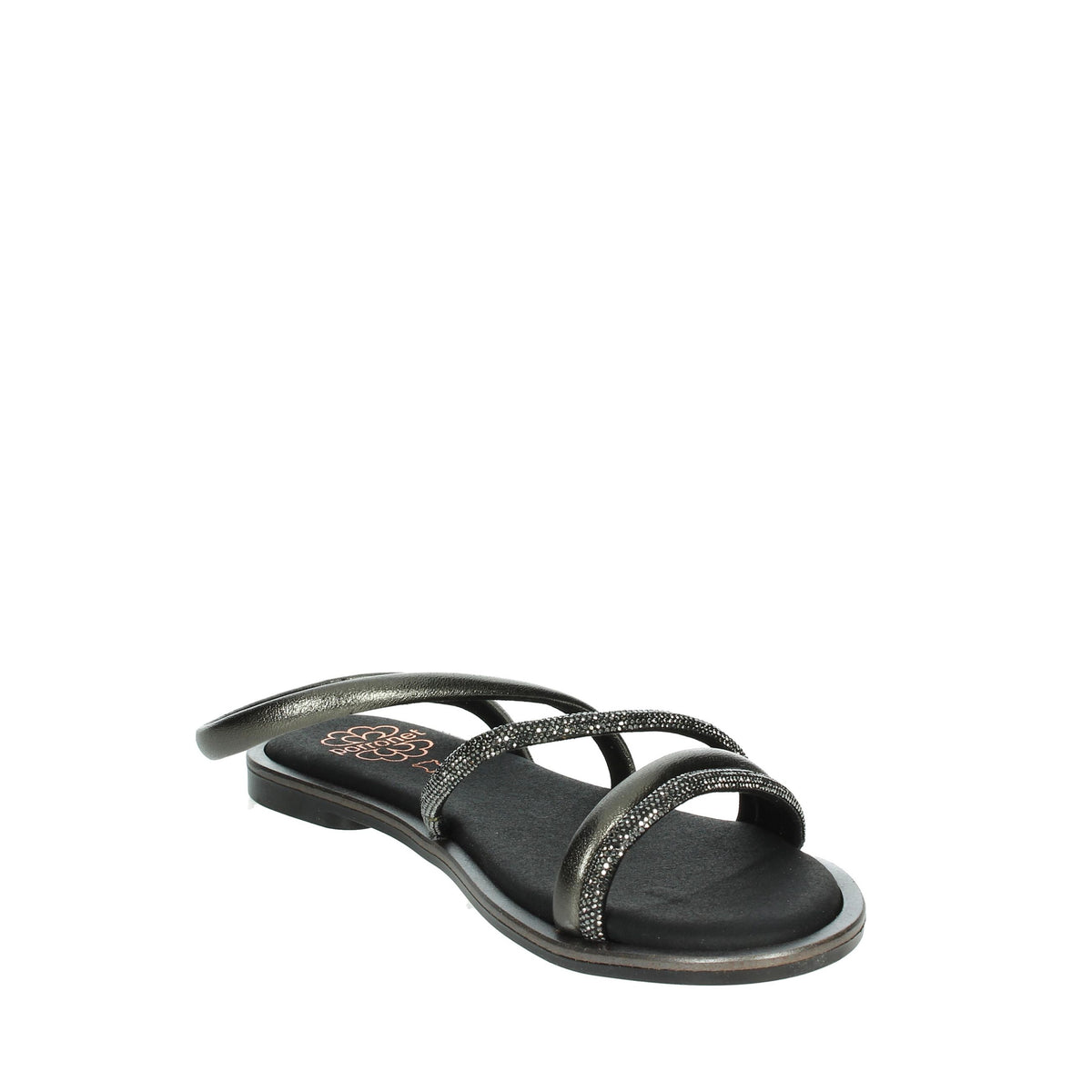 PORRONET Donna Sandali bassi 7010 Antracite