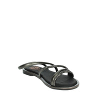 PORRONET Donna Sandali bassi 7010 Antracite