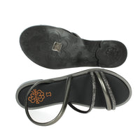 PORRONET Donna Sandali bassi 7010 Antracite