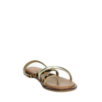 PORRONET Donna Sandali bassi 3093 Marrone/Oro