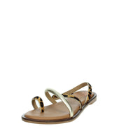 PORRONET Donna Sandali bassi 3093 Marrone/Oro