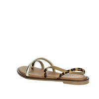 PORRONET Donna Sandali bassi 3093 Marrone/Oro