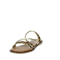 PORRONET Donna Sandali bassi 3091 Marrone/Oro