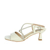 Miabelle Damen Sandale mit Absatz MB168 Panna