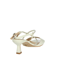 MIABELLE Donna Sandali con tacco MB168 Panna