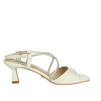 MIABELLE Donna Sandali con tacco MB168 Panna