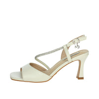 MIABELLE Donna Sandali con tacco MB140 Panna