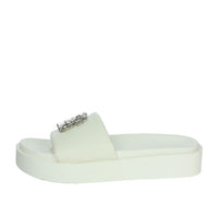 LAURA BIAGIOTTI Donna Ciabatte basse 9074 Bianco