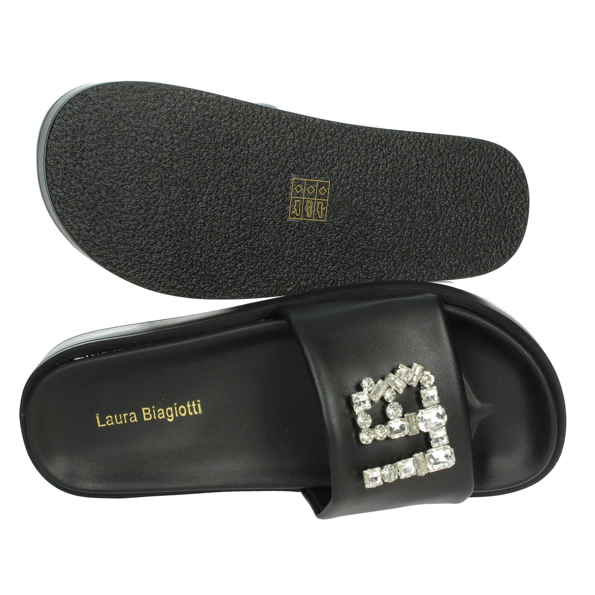 LAURA BIAGIOTTI Donna Ciabatte basse 9074 Nero