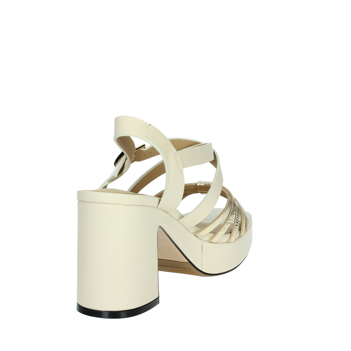 JANET & JANET Donna Sandali con tacco J-292 Beige/Oro