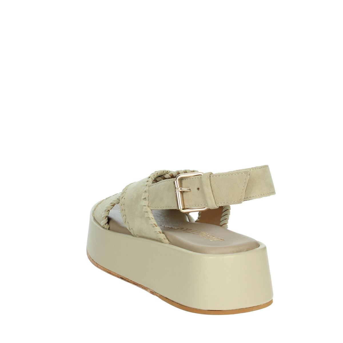 JANET & JANET Donna Sandali con zeppa J-123 Beige
