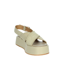 JANET & JANET Donna Sandali con zeppa J-123 Beige