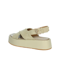 JANET & JANET Donna Sandali con zeppa J-123 Beige