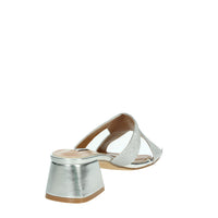 MARIELLA BURANI Donna Ciabatte con tacco 51240 Argento
