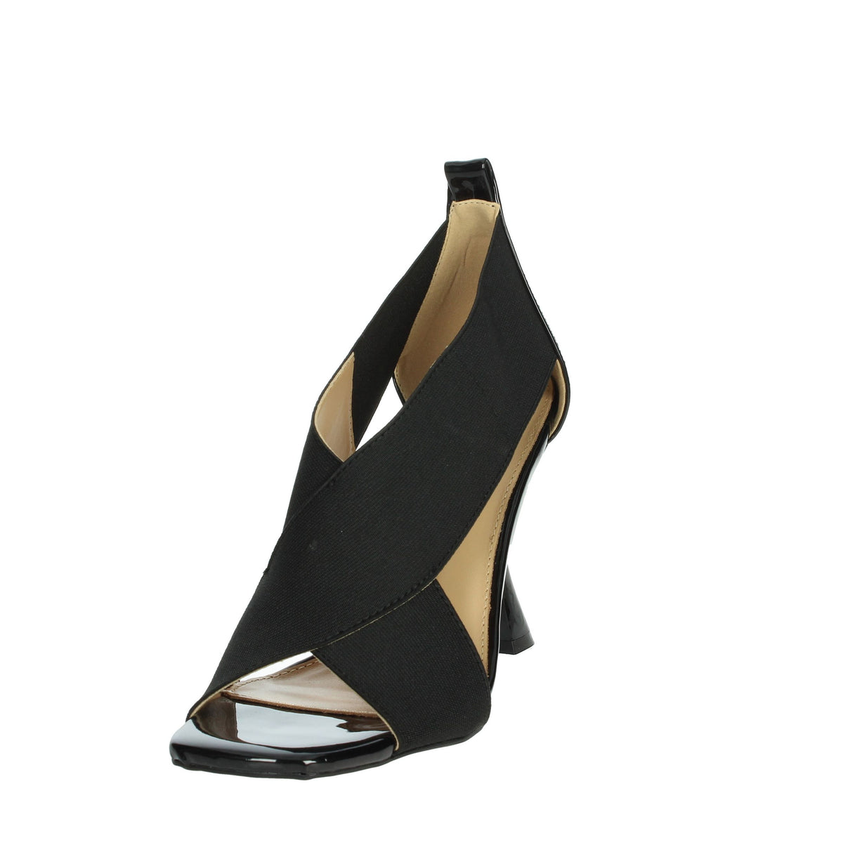 FERRE' Donna Sandali con tacco F-170 Nero