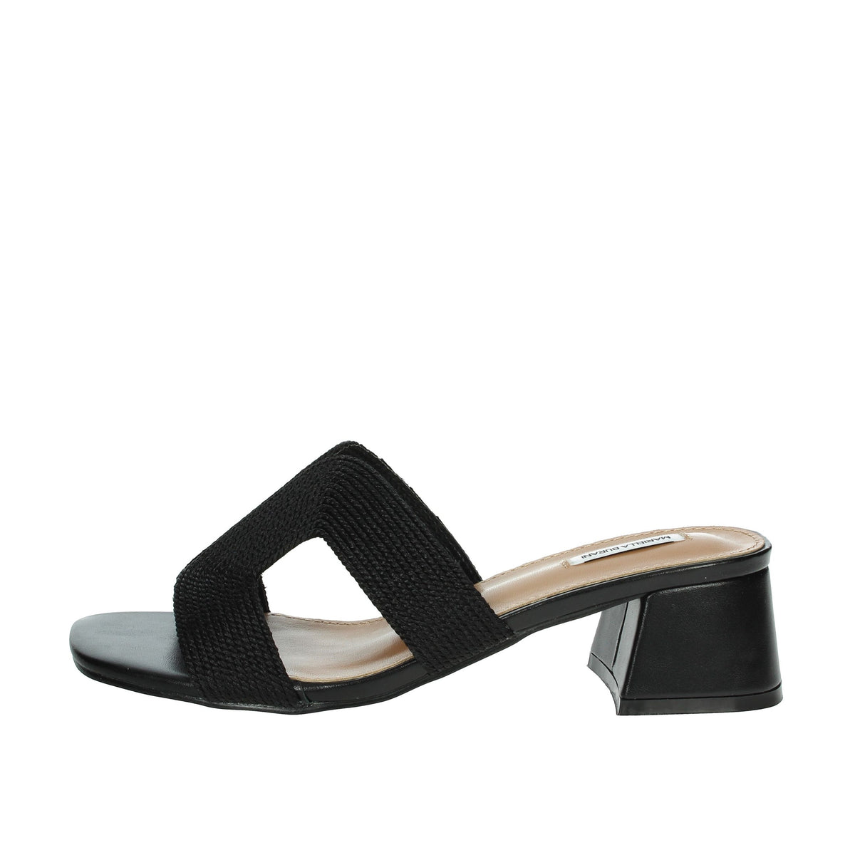 MARIELLA BURANI Donna Ciabatte con tacco 51240 Nero