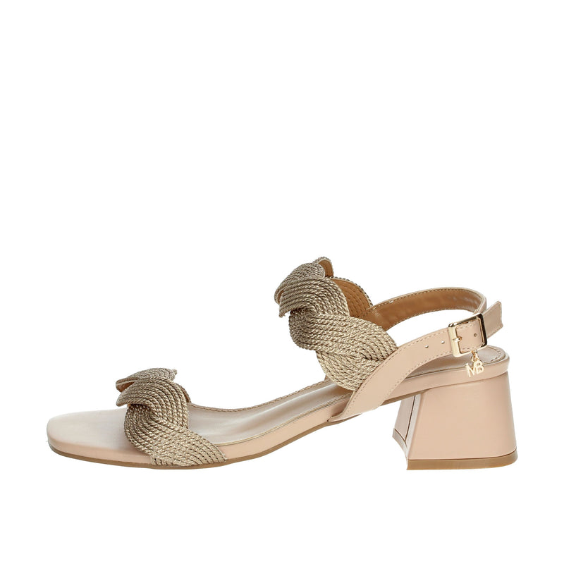 MARIELLA BURANI Donna Sandali con tacco 51243 Cipria