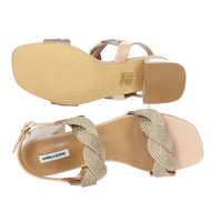 MARIELLA BURANI Donna Sandali con tacco 51243 Cipria