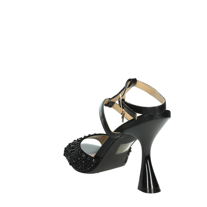 FERRE' Donna Sandali con tacco F-174 Nero
