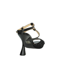 FERRE' Donna Sandali con tacco F-174 Nero