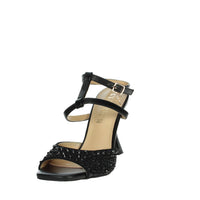 FERRE' Donna Sandali con tacco F-174 Nero