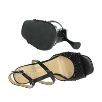 FERRE' Donna Sandali con tacco F-174 Nero