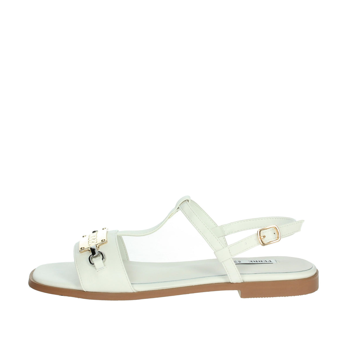 FERRE' Donna Sandali bassi F-251 Bianco