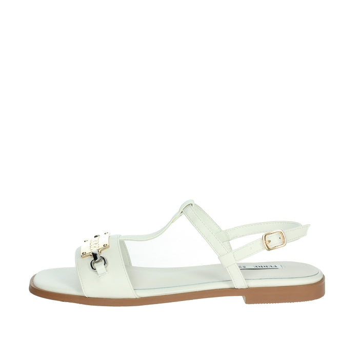 FERRE' Donna Sandali bassi F-251 Bianco