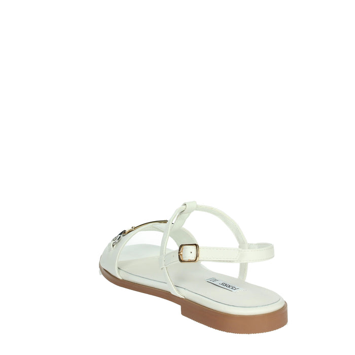 FERRE' Donna Sandali bassi F-251 Bianco