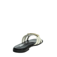 FERRE' Donna Ciabatte basse F-254 Panna