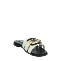FERRE' Donna Ciabatte basse F-254 Panna