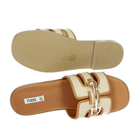 FERRE' Donna Ciabatte basse F-255 Beige