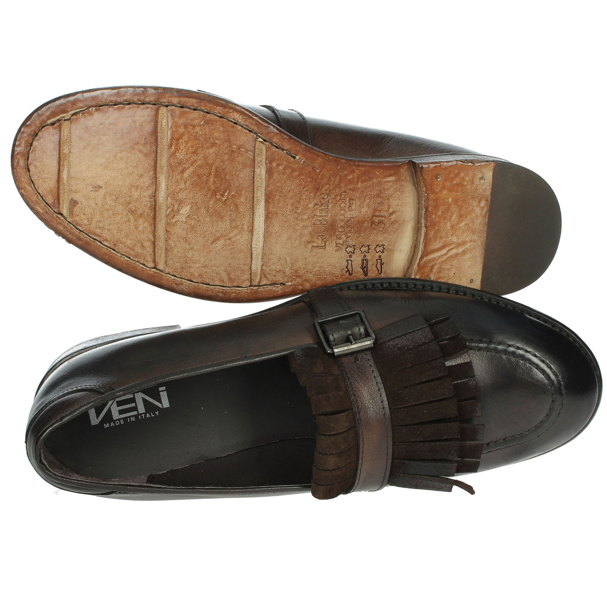 Veni Uomo Mocassino 1V008 Marrone
