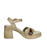 PORRONET Donna Sandali con tacco 7060 Taupe