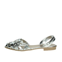PORRONET Donna Ballerine 7091 Argento