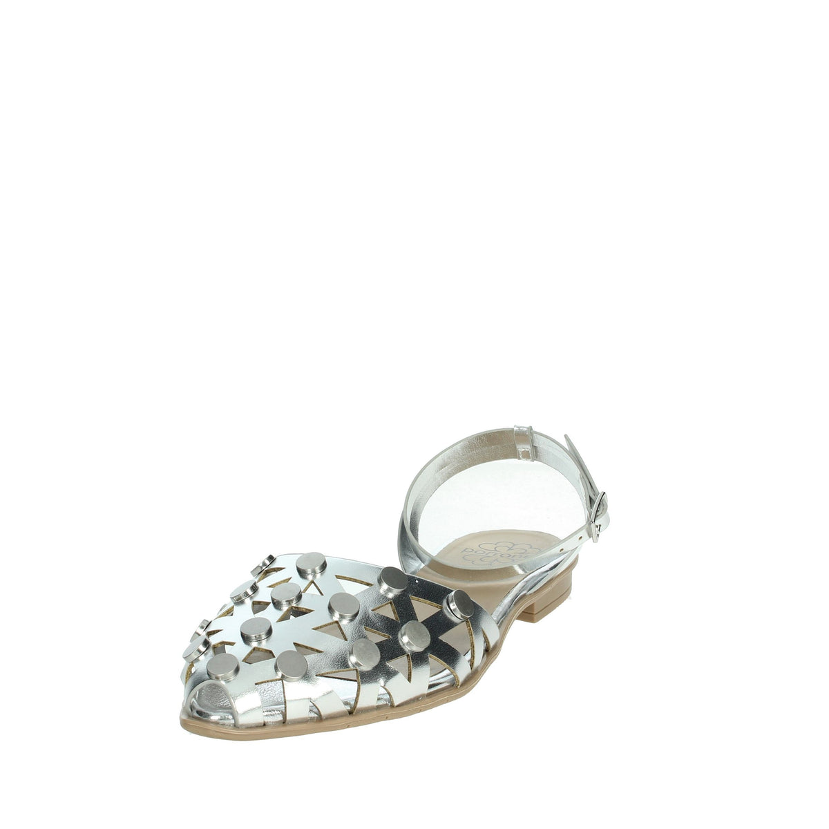 PORRONET Donna Ballerine 7091 Argento