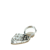 PORRONET Donna Ballerine 7091 Argento