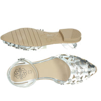 PORRONET Donna Ballerine 7091 Argento