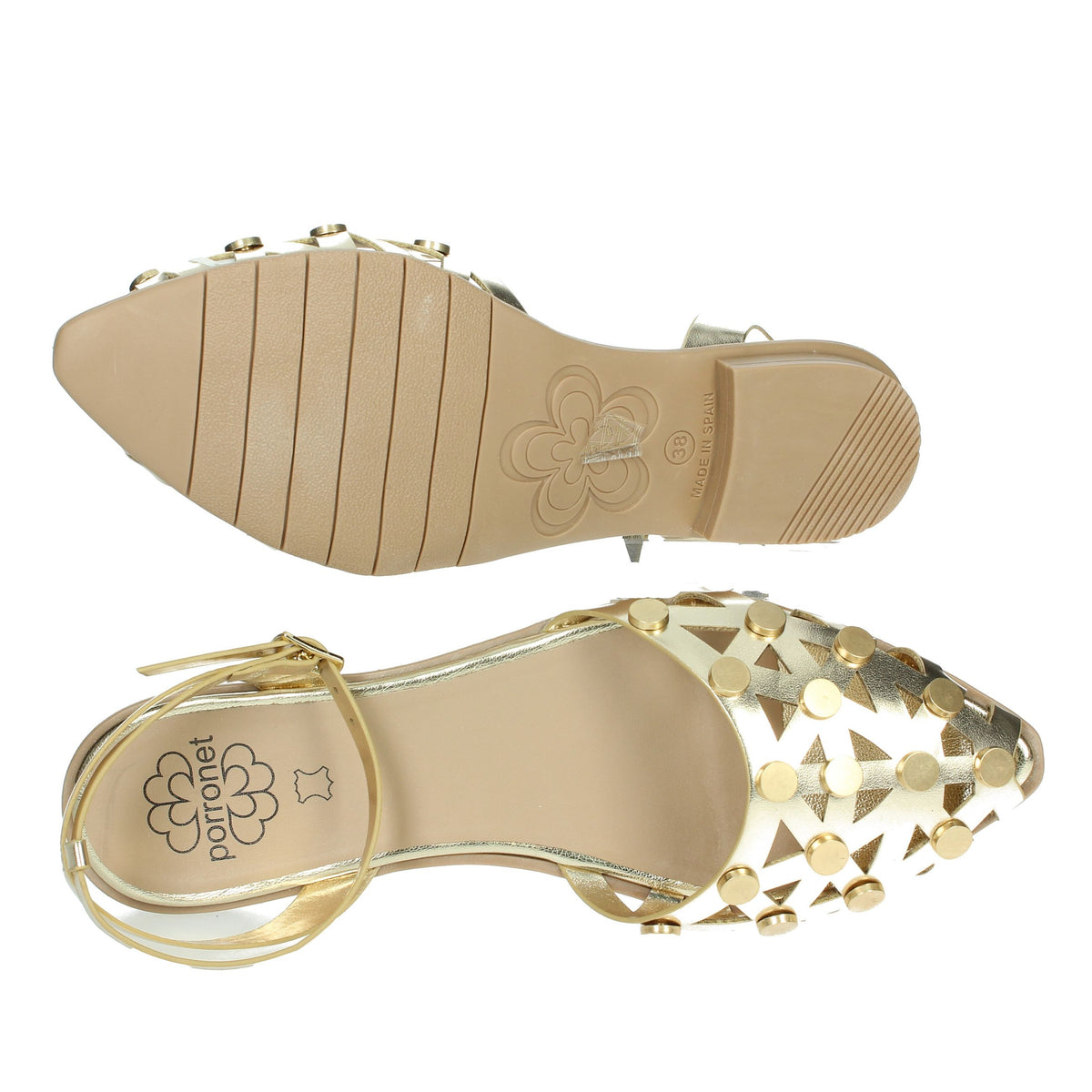 PORRONET Donna Ballerine 7091 Oro