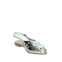 PORRONET Donna Ballerine 7092 Argento