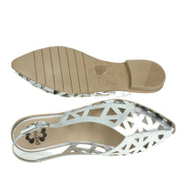 PORRONET Donna Ballerine 7092 Argento