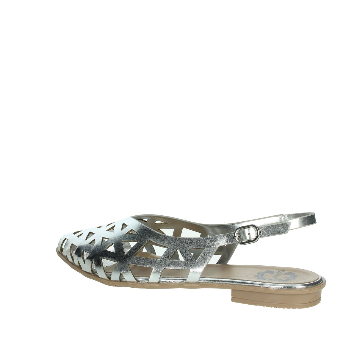 PORRONET Donna Ballerine 7092 Argento