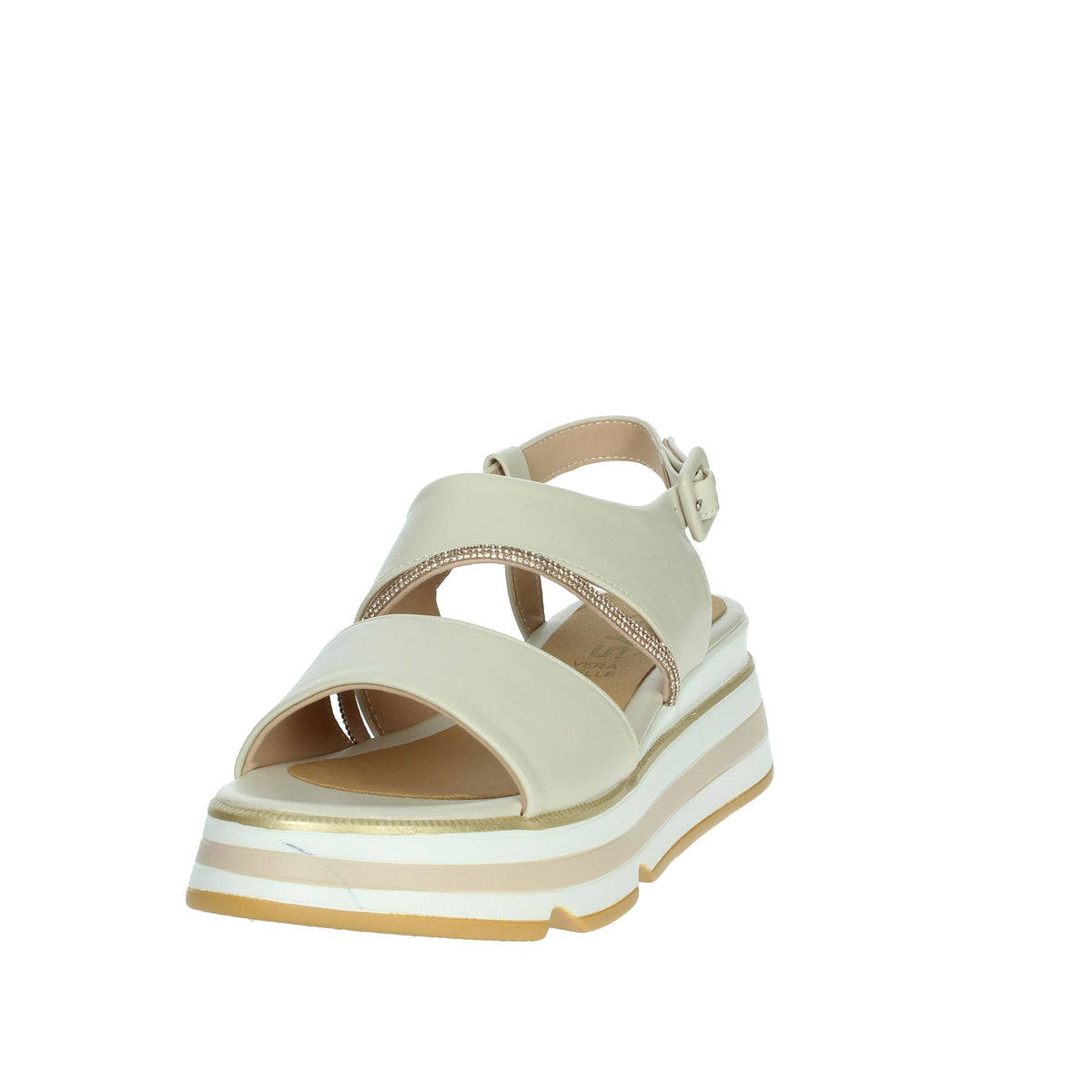 KEYS Donna Sandali con zeppa K-11010 Beige