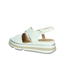 KEYS Donna Sandali con zeppa K-11010 Bianco