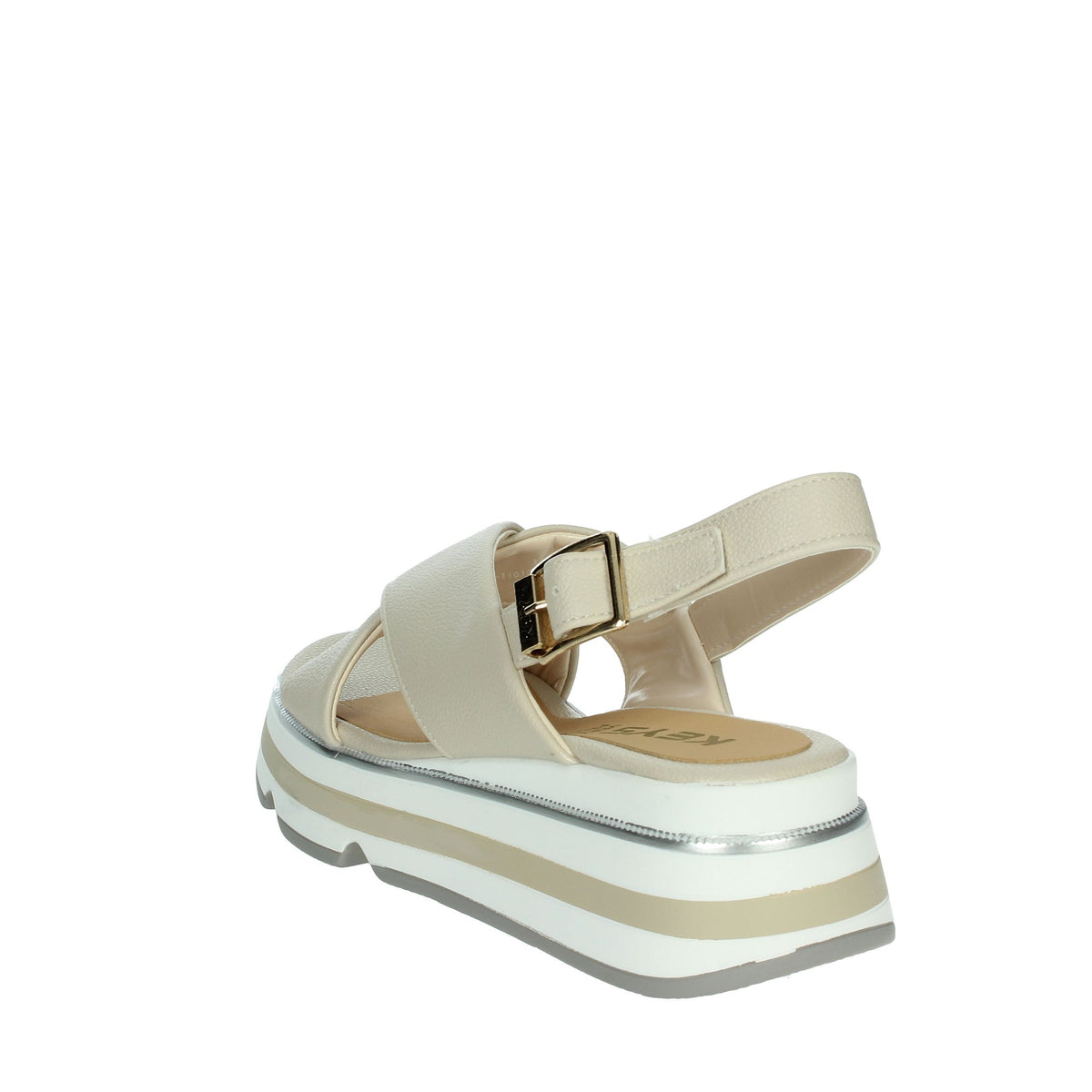 KEYS Donna Sandali con zeppa K-11013 Beige