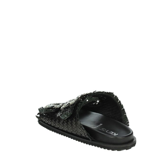 KEYS Donna Ciabatte basse K-10930 Nero