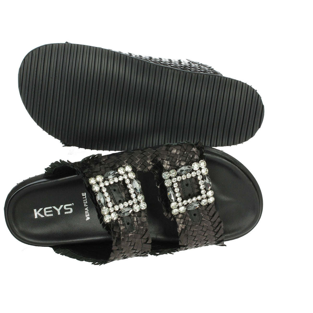 KEYS Donna Ciabatte basse K-10930 Nero