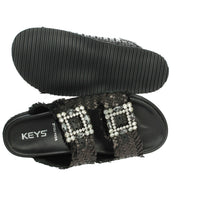KEYS Donna Ciabatte basse K-10930 Nero