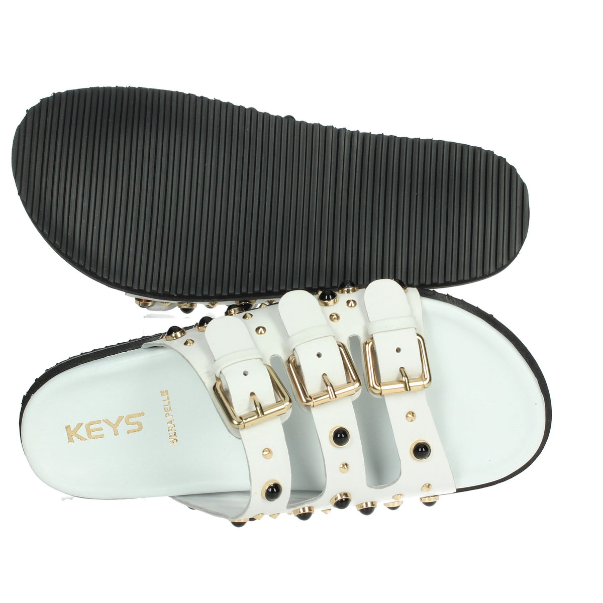 KEYS Donna Ciabatte basse K-10931 Bianco