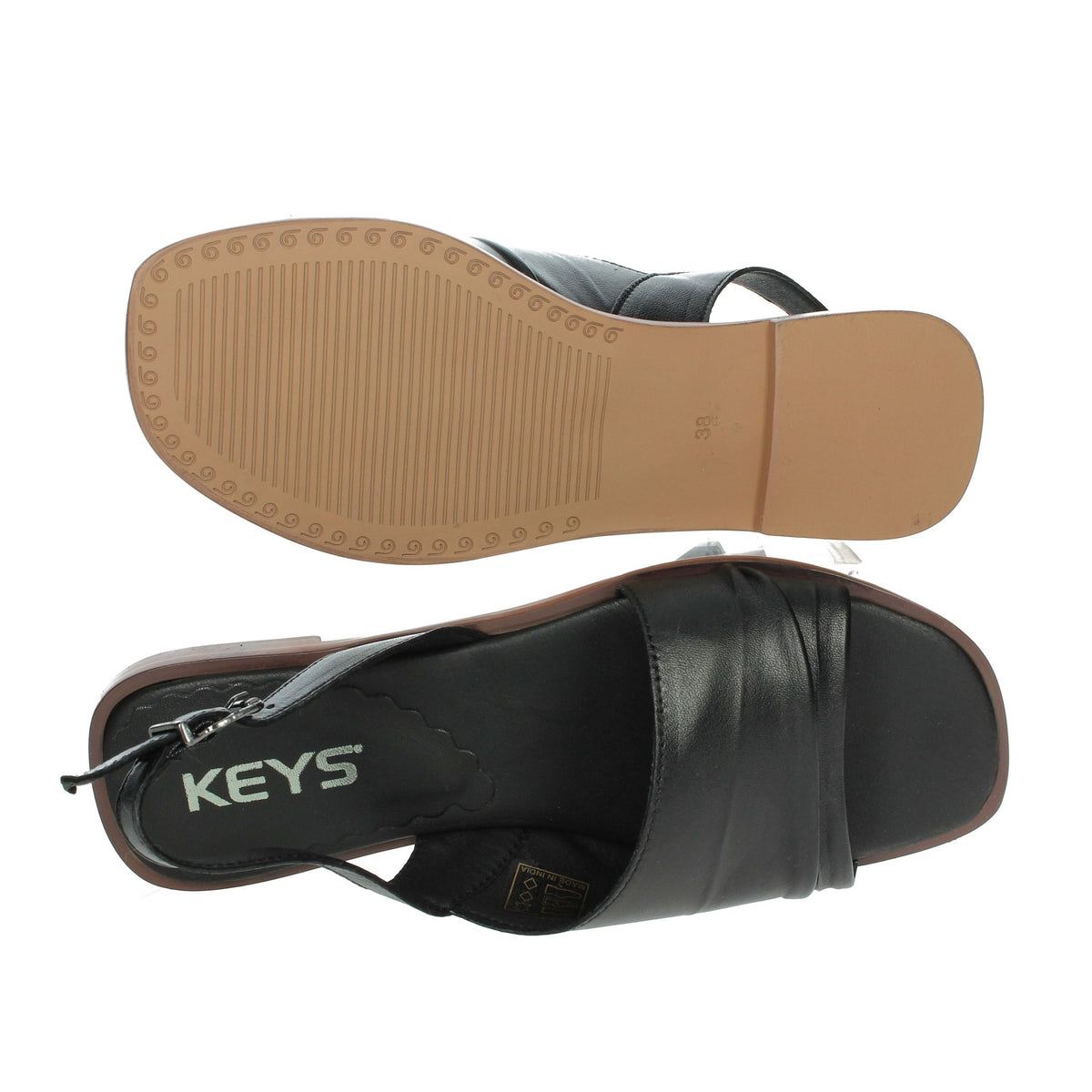 KEYS Donna Sandali bassi K-11060 Nero